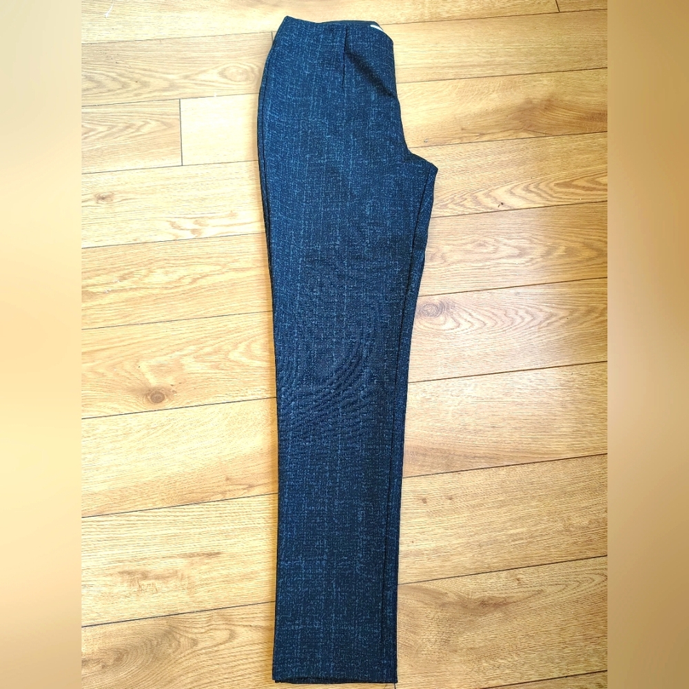Calvin Klein Black Textured Pants